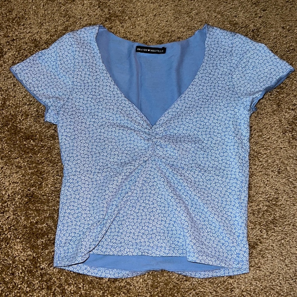 Brandy Melville Cropped Shirt